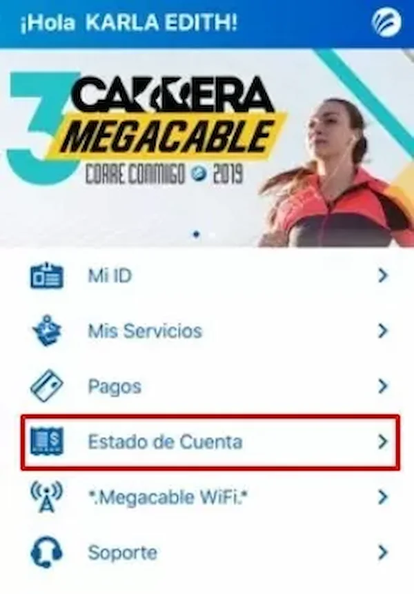 Estado - mimegacable